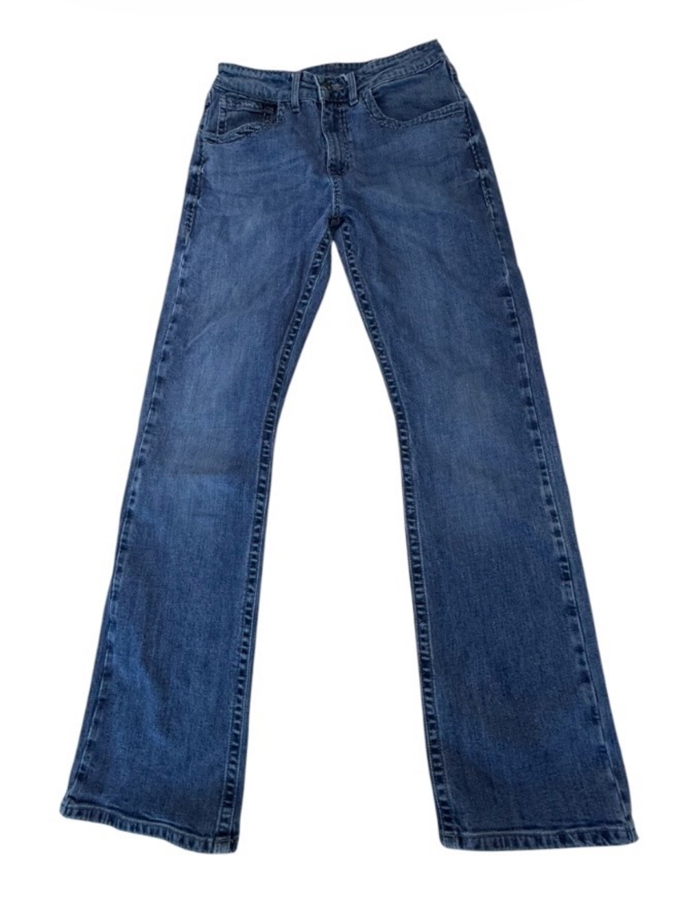 Wrangler Men’s Jeans 32x34 Medium Wash Blue Denim Bootcut Leg 5 Pocket